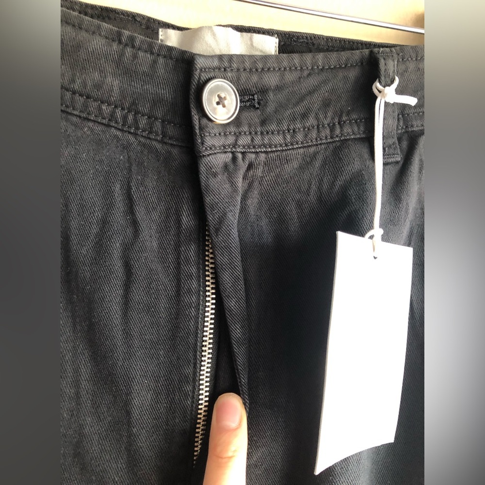 NEW Everlane Womens The TENCEL™ Relaxed Chino Pants Soft Slouchy Black 6 - Picture 10 of 16